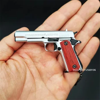 Kovová Pištoľ Pištoľ Miniatúrny Model 1:3 Beretta 92F Keychain Plavidlá Prívesok Mužov a Žien Narodeniny, Darčeky, Hračky