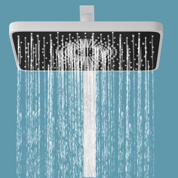 Biela Sprcha Systém Nastaviť Teplej Studenej Digitálne Kúpeľňa Batérie, Sprchové, Termostatické Zmiešavacie Smart Vaňa Ťuknite Na Položku Kolo Bar Zrážok Vaňou Auta