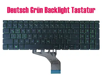Deutsch Grün Podsvietenie Tastatur pre HP Herné 15-dk0800ng/15-dk0801ng/15-dk0802ng/15-dk1665ng/15-dk1122ng/15-dk1123ng