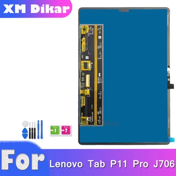 Originálne Lenovo Xiaoxin Pad Pro Kartu P11 Pro TB-J706F TB-J706L TB-J716F J716 J706 LCD Displej Dotykový Displej Digitalizátorom. Montáž