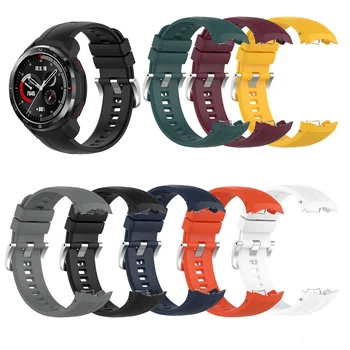 100ks Mäkké Silikónové Watchband Popruh pre Huawei Sledovať GS PRO Nahradenie Smartwatch Pásmo Pásu pre Česť Sledovať GS PRO