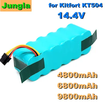 2020 14,4 v batterij voor kitfort kt504 haier t322 t320 panda x 500x580x600 ecovacs spiegel cr120 dibea robotstofzuiger 4800mah
