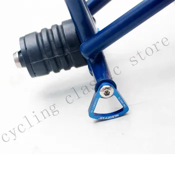 Ultralight CNC Bicykle Stop disk Pre Brompton Skladací Bicykel Rack stojan Pedál Easywheel Časti