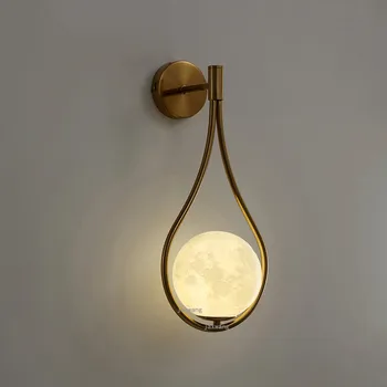 Nordic LED Sklenené Nástenné Svietidlo Obývacia Izba pre Domáce vnútorné Osvetlenie Svietidlá Nočné Nástenné Svietidlá Koridoru Sconces Nástenné svietidlo