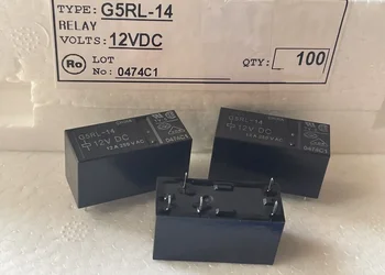 Nové G5RL-14 12VDC (115F-1C-5P-12V-12A) Sprostredkujúcich 5 pinov