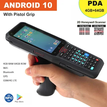 RUGLINE Android PDA zhromažďovanie Údajov, Ručné Dlho Rozsah UHF RFID Čítačku Plnú Klávesnicu 1D 2D QR Kód Skener 4G Lte Robustný PDA