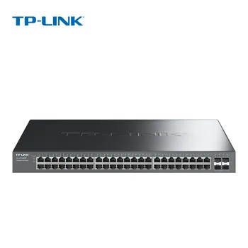 TP-LINK 48-Port Gigabit Nespravovaná PoE Switch-4-Port SFP Vlákniny Až 396W Každý Port 30W (TL-SG1452P)