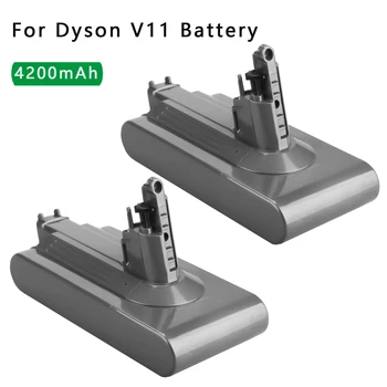 Pre Dyson V11 Batérie Absolútne V11 Zvierat Li-ion Vysávač Nabíjateľná Batéria 4200mAh