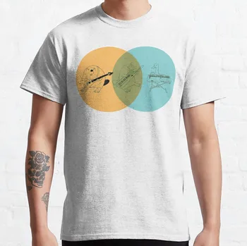 Keytar Vtákopysk Venn Diagram - OGB T-Shirt vlastné tričká mužov t shirt chlapcov, t košele