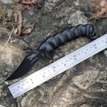 Prenosný skladací nôž hliníková rukoväť, vonkajšie turistika EDC kempovanie nástroje na Lov prežitie nôž oblasti vrecku utility ovocie nože