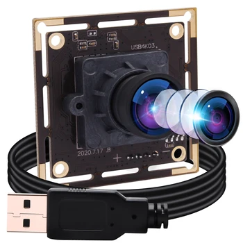 ELP 4K Široký Uhol Kamery 3840x2160 IMX415 USB Modul Fotoaparátu pre Windows/Linux/Mac/Počítač PC Desktop, Notebook